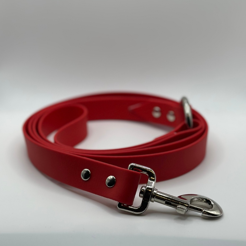 6’ Red Simple Equestrian Leash - SALE