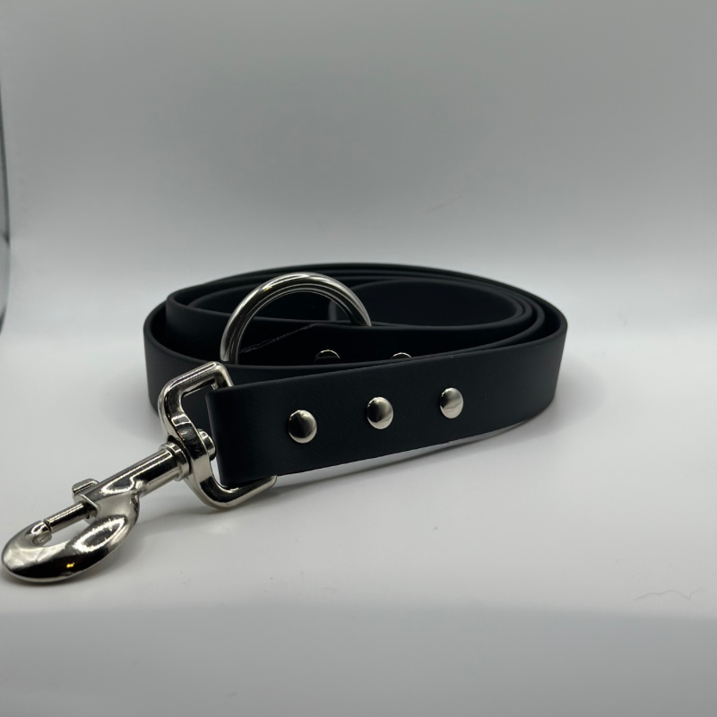 1” - Black 4’ Leash - SALE