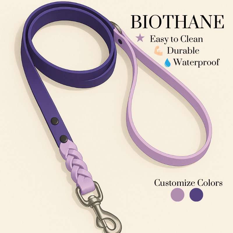 Two Toned Braided Leash