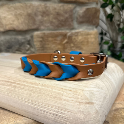 Two Toned Braided Collar
