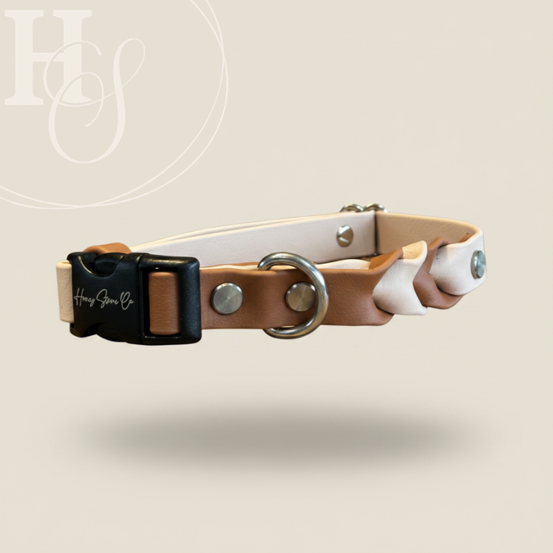 Adjustable Braided Collar (Waterproof + Odor-Proof)