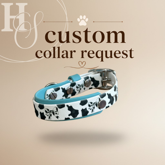 1.5" Printed Collar with 1" Overlay (Waterproof + Odor-Proof)
