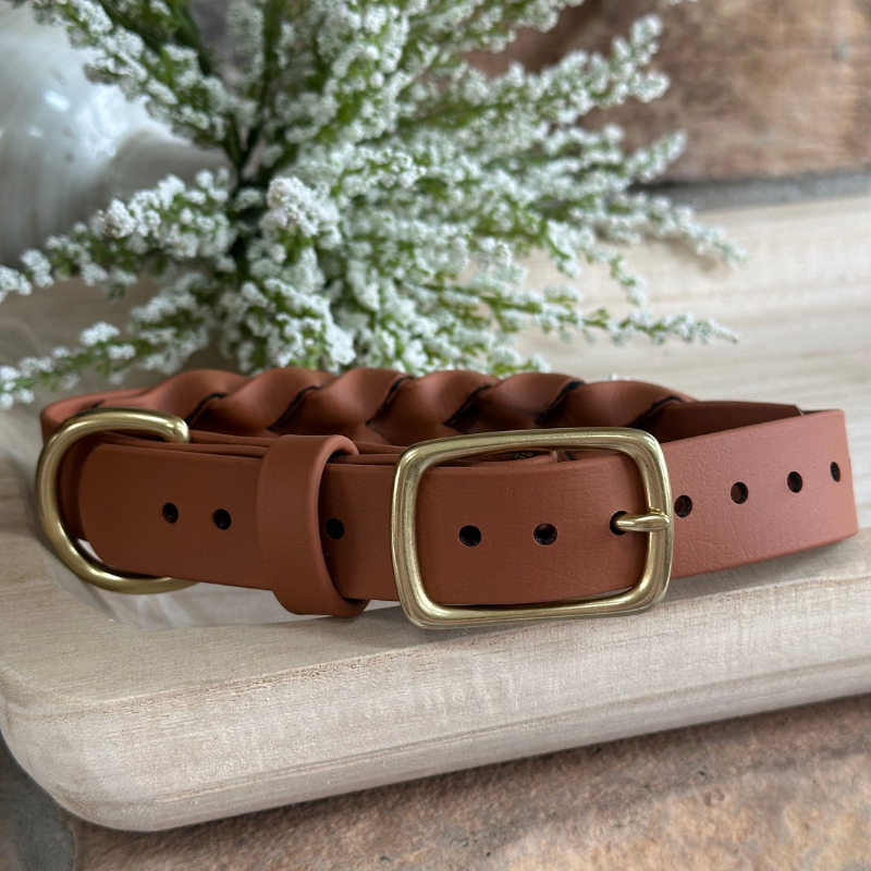 The Ranch Hand (Braided Collar + The Stone 5’ Leash)