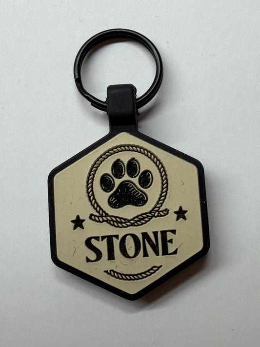 Western Paw Silicon Tag
