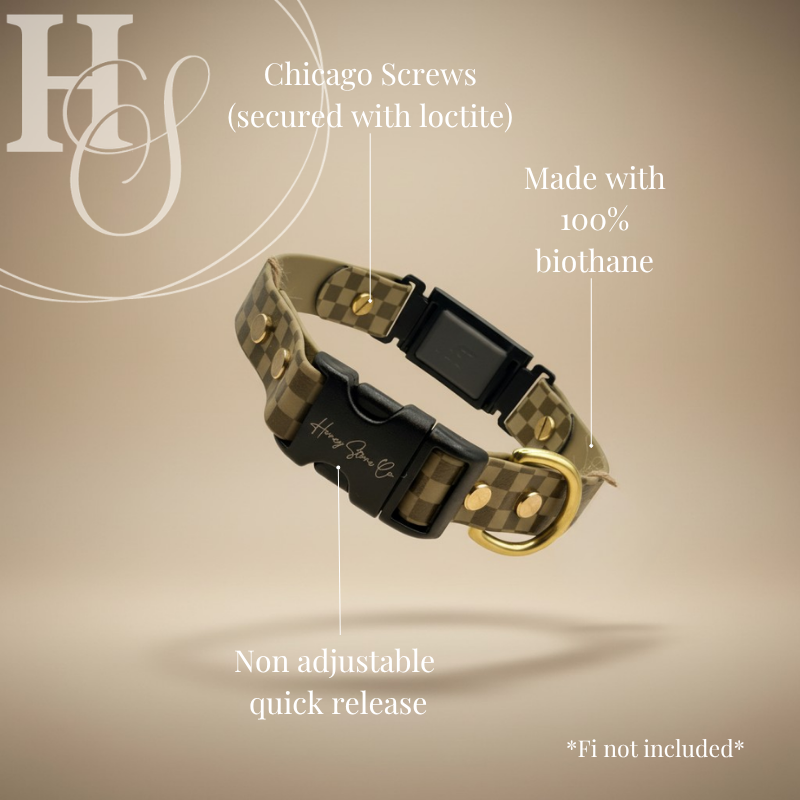 1” Camo/Checkered Non Adjustable Fi (Waterproof + Odor-Proof)