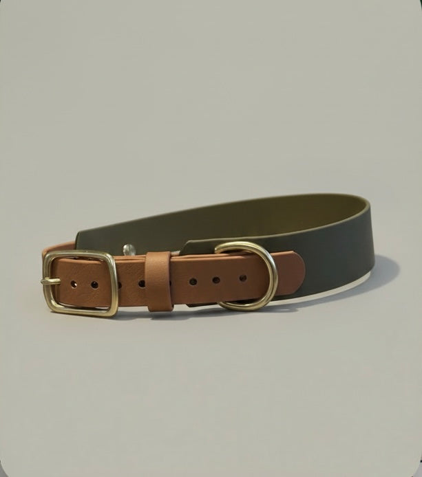 Two Toned Adjustable Collar (Waterproof + Odor-Proof)