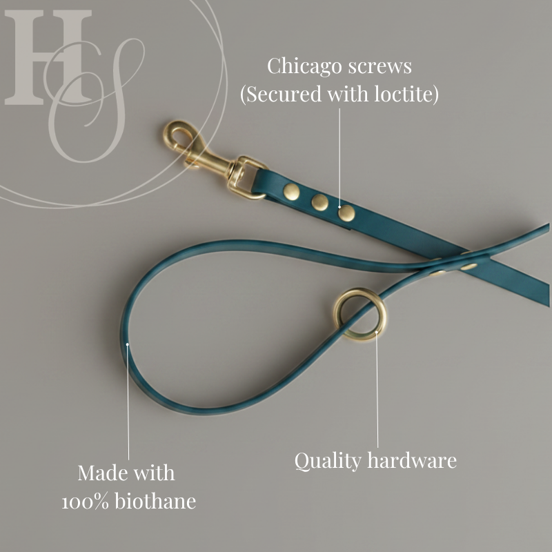 1/2” Simplistic Leash (Waterproof + Odor-Proof)