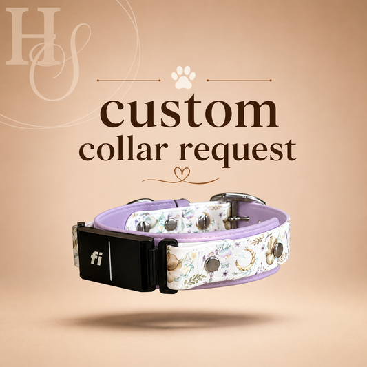 1.5" Custom Overlay Fi Collar (Waterproof + Odor-Proof)